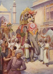 Auf dem Weg zu einem Durbar